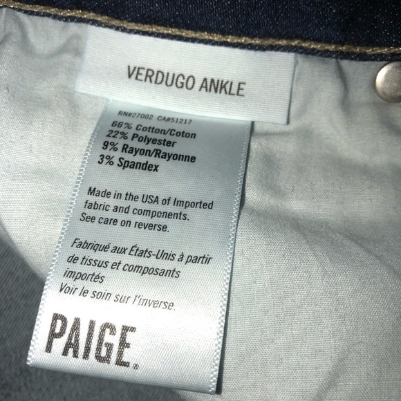 PAIGE verdugo Ankle - Picture 6 of 8
